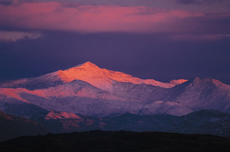 Snowdon at sunrise