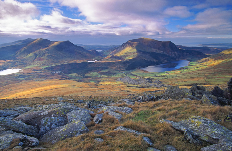 Mynydd Mawr from Snowdon