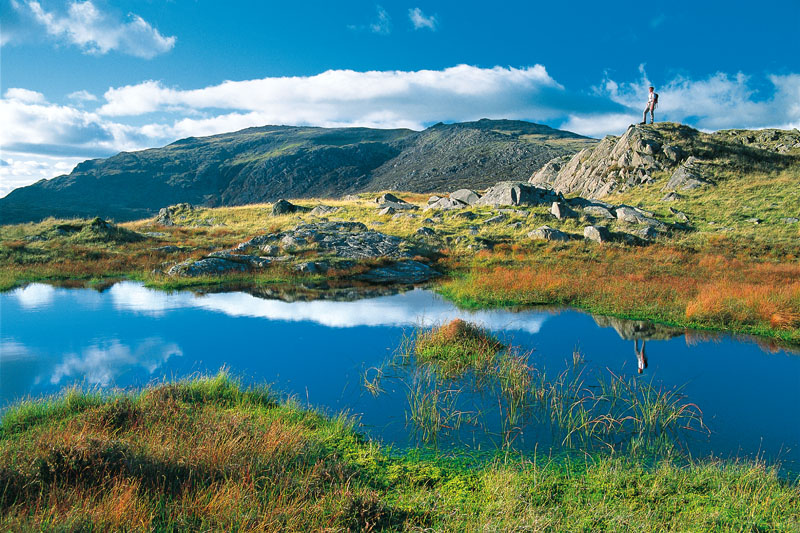 The Glyders from Clogwyn Bwlch-y-maen