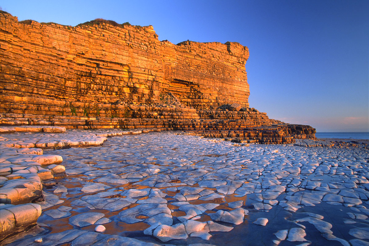 Sunset at Cwm Nash