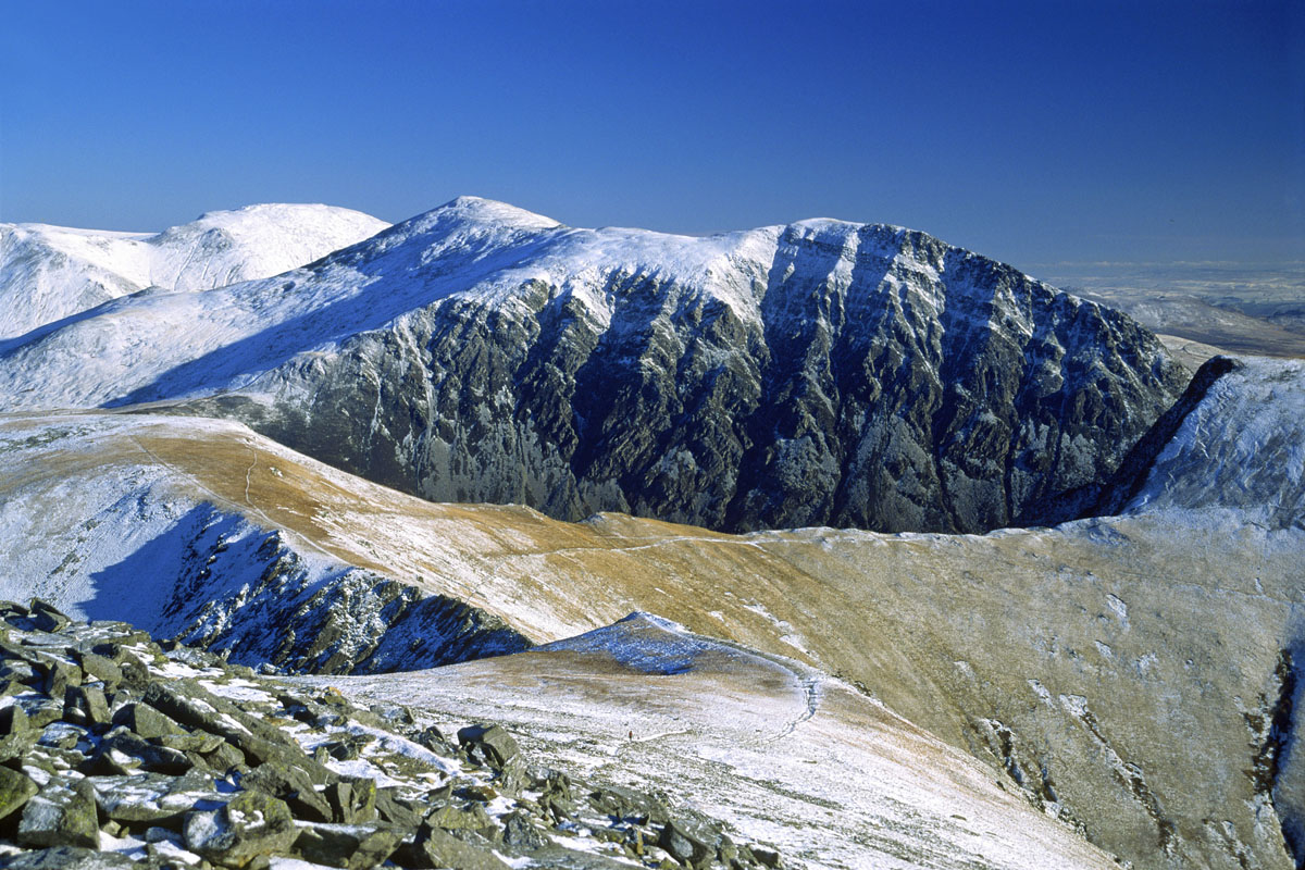 The Carneddau from Elidir Fawr