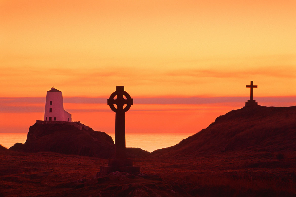 Llanddwyn Island at dusk