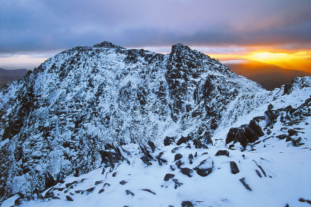 Glyder Fach at sunrise