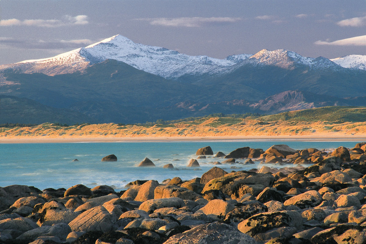 Snowdon from Llandanwg Beach