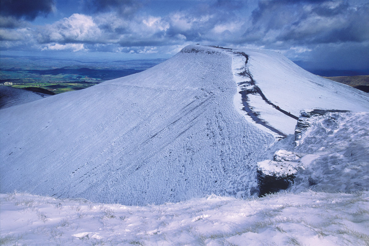 Pen y Fan from Corn Du