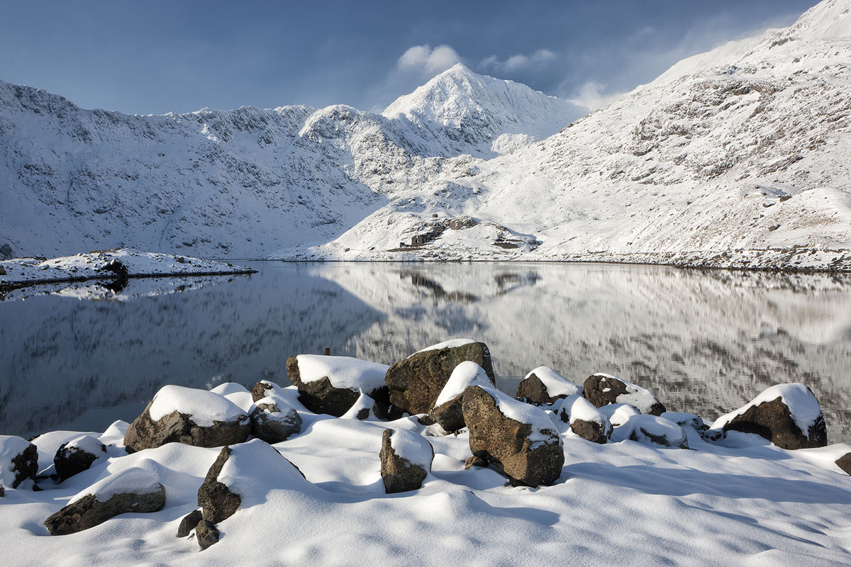 Snowdon from Llyn Llydaw