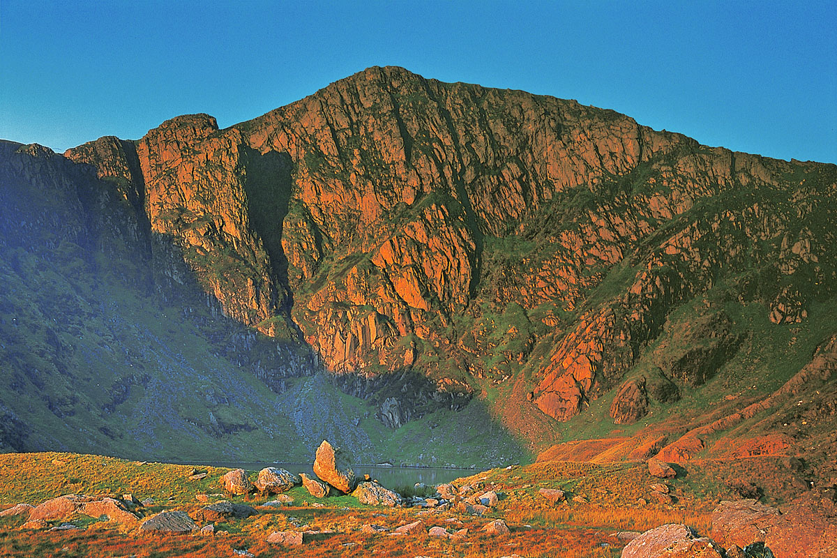 Sunrise in Cwm Cau, Cader Idris