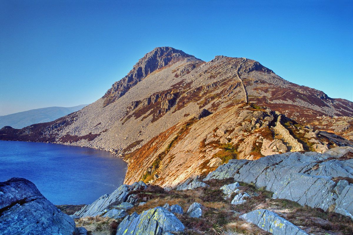 Rhinog Fach and Llyn Hywel