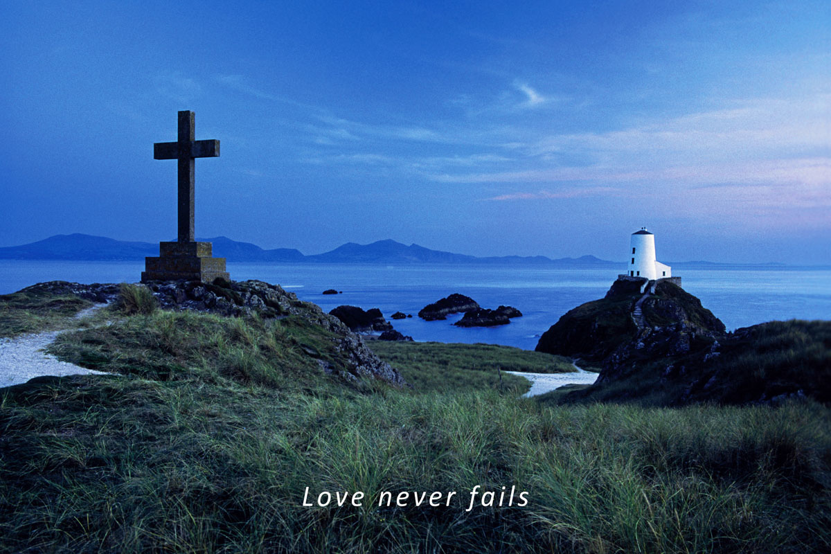 Love never fails