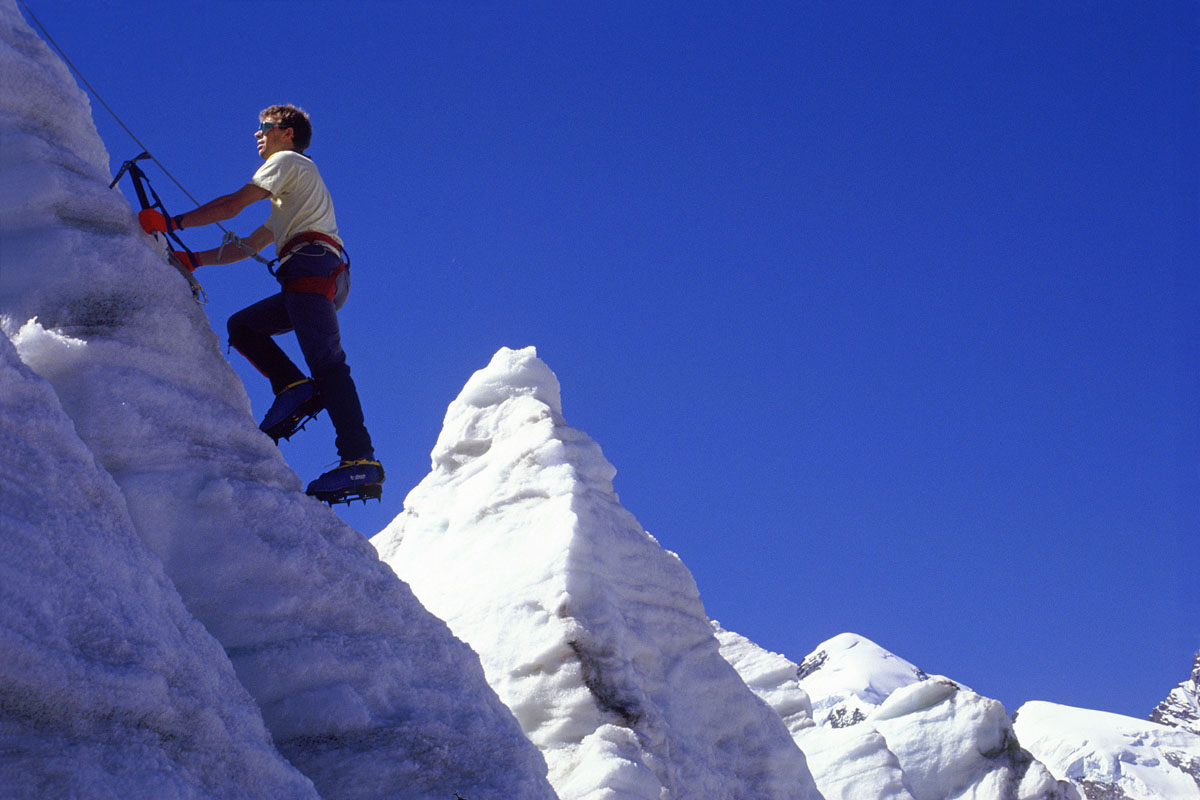 Climbing ice