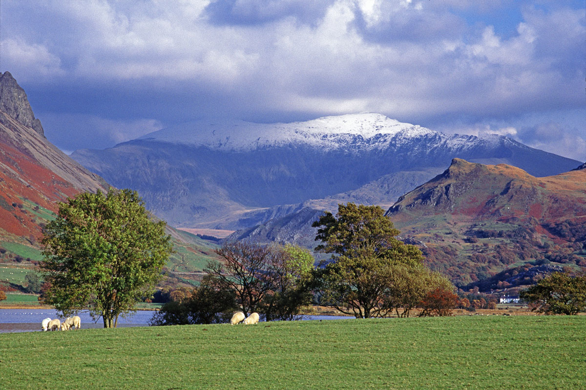 Snowdon and the Nantlle Valley