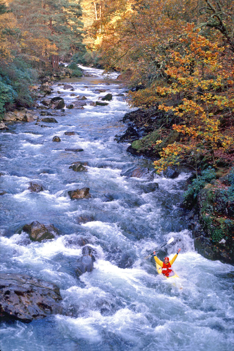 Home and dry on the Aberglaslyn