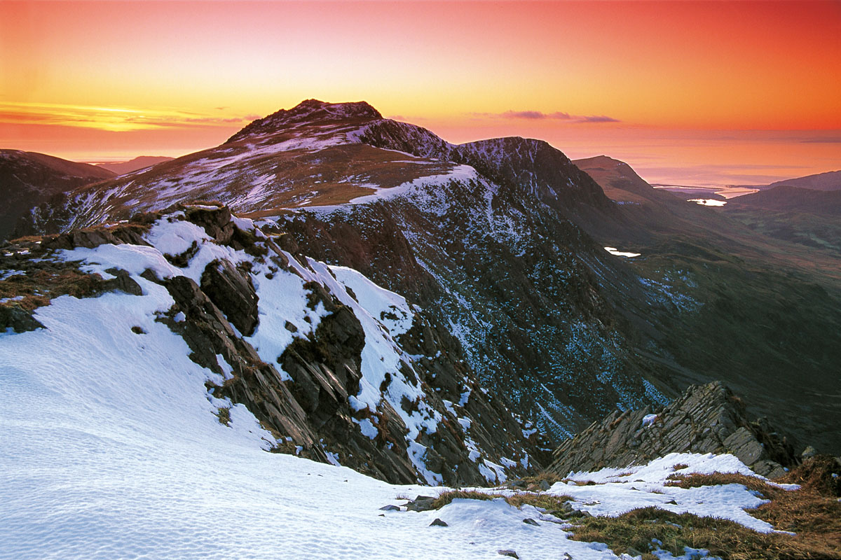 Cader Idris at dusk