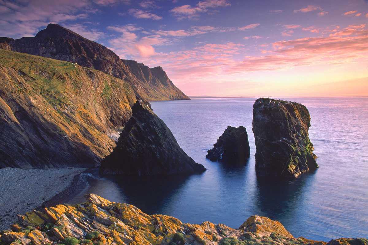 Sea stacks