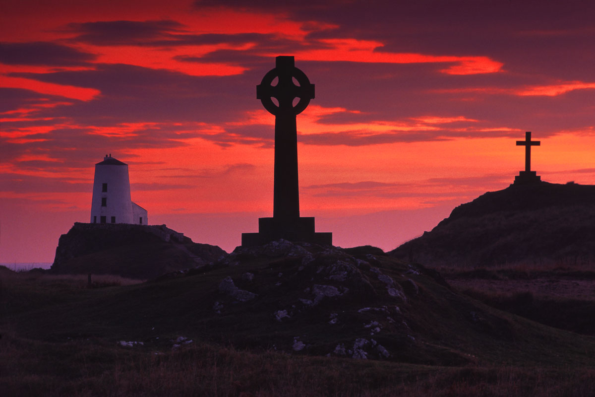 Llanddwyn Island at dusk