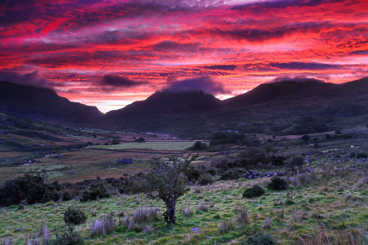 Cwm Nantcol at dawn