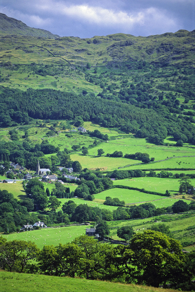 A village in the hills - Llanfachreth