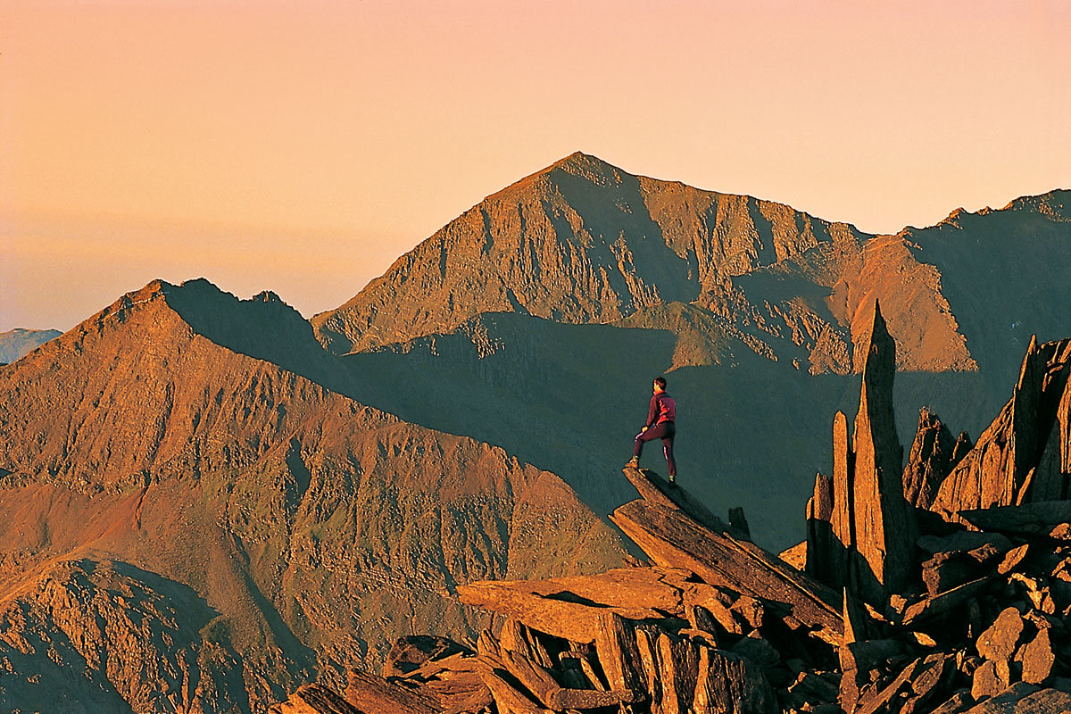 Snowdon and Crib Goch