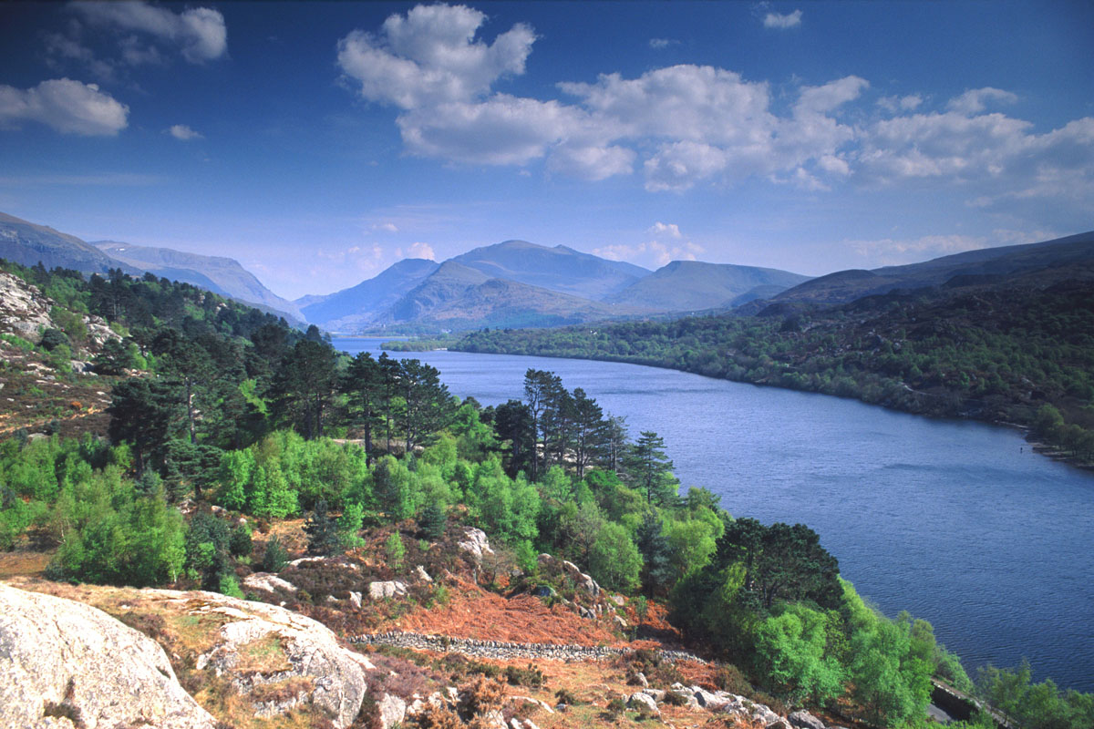 Snowdon and Llyn Padarn