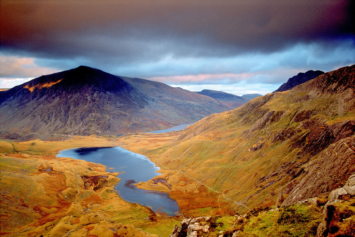 Cwm Idwal, Penyroleuwen, and Tryfan