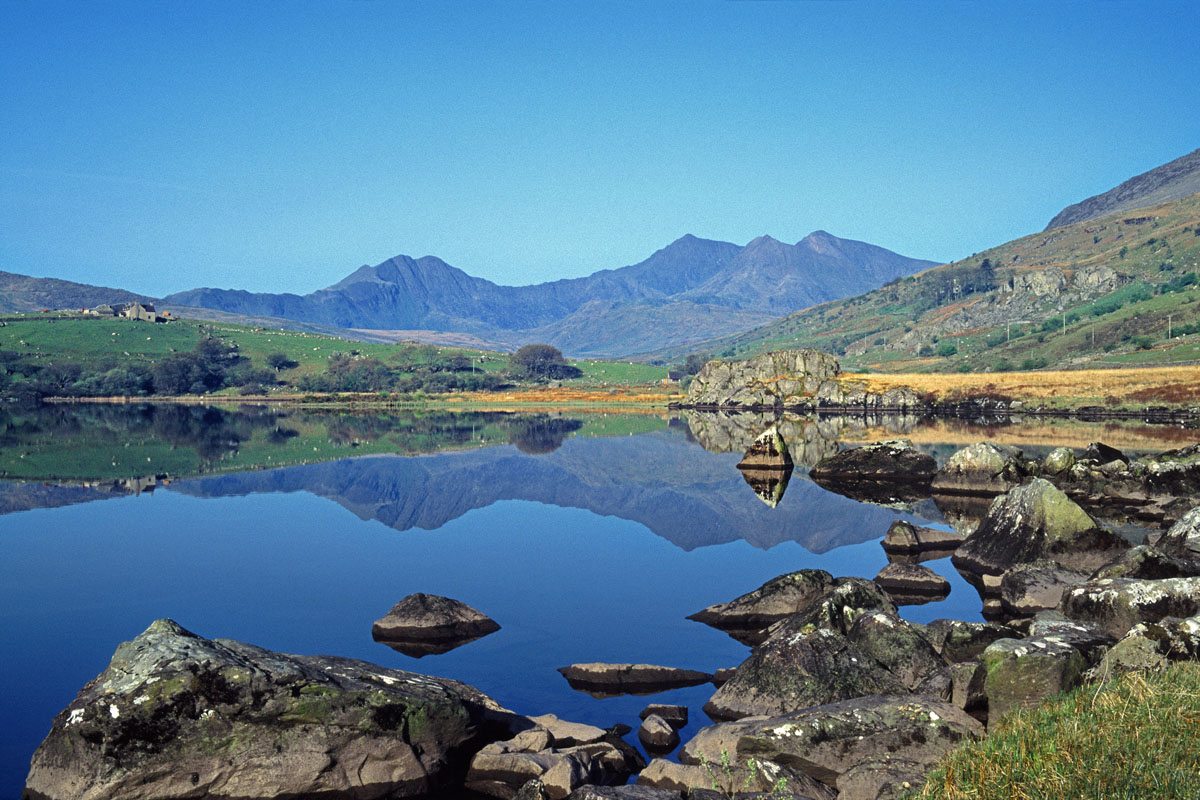 Snowdon from Llynnau Mymbyr