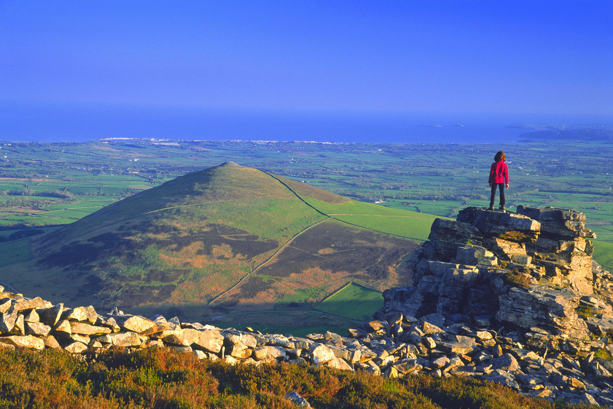 From Tre'r Ceiri - Pwllheli and St Tudwal's Islands