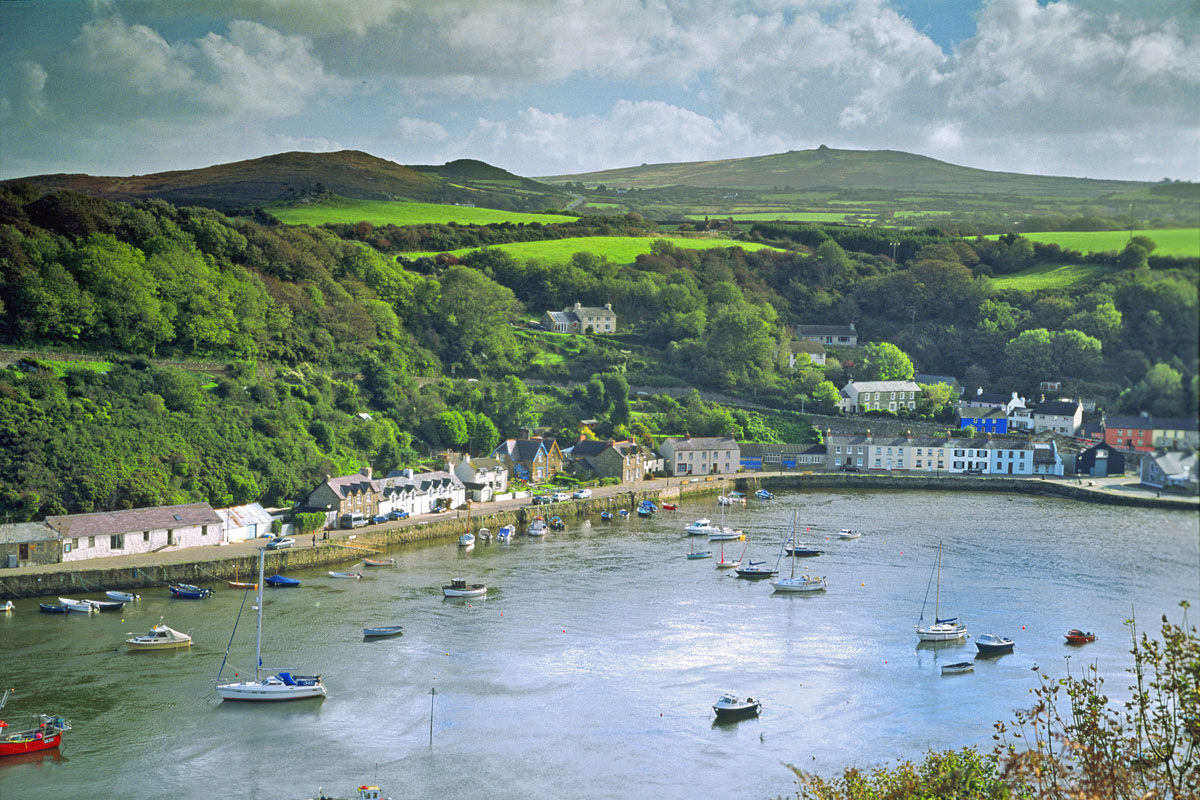 Lower Fishguard and Mynydd Dinas