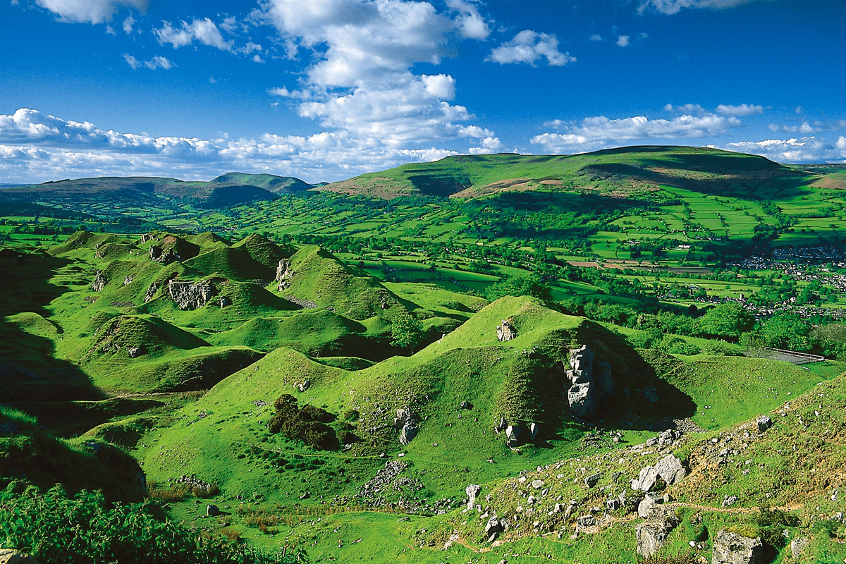 The Black Mountains from Llangattock Escarpment