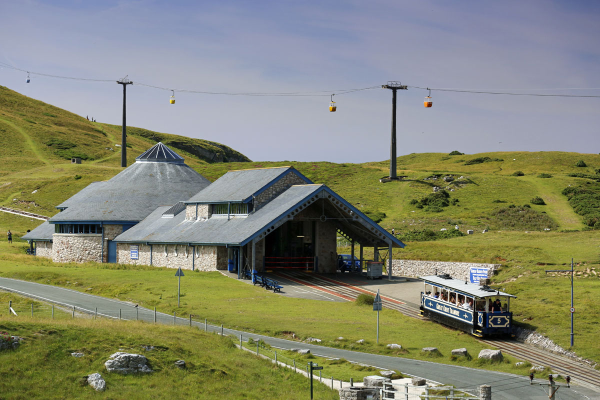 The Great Orme Tramway - Halfway Station