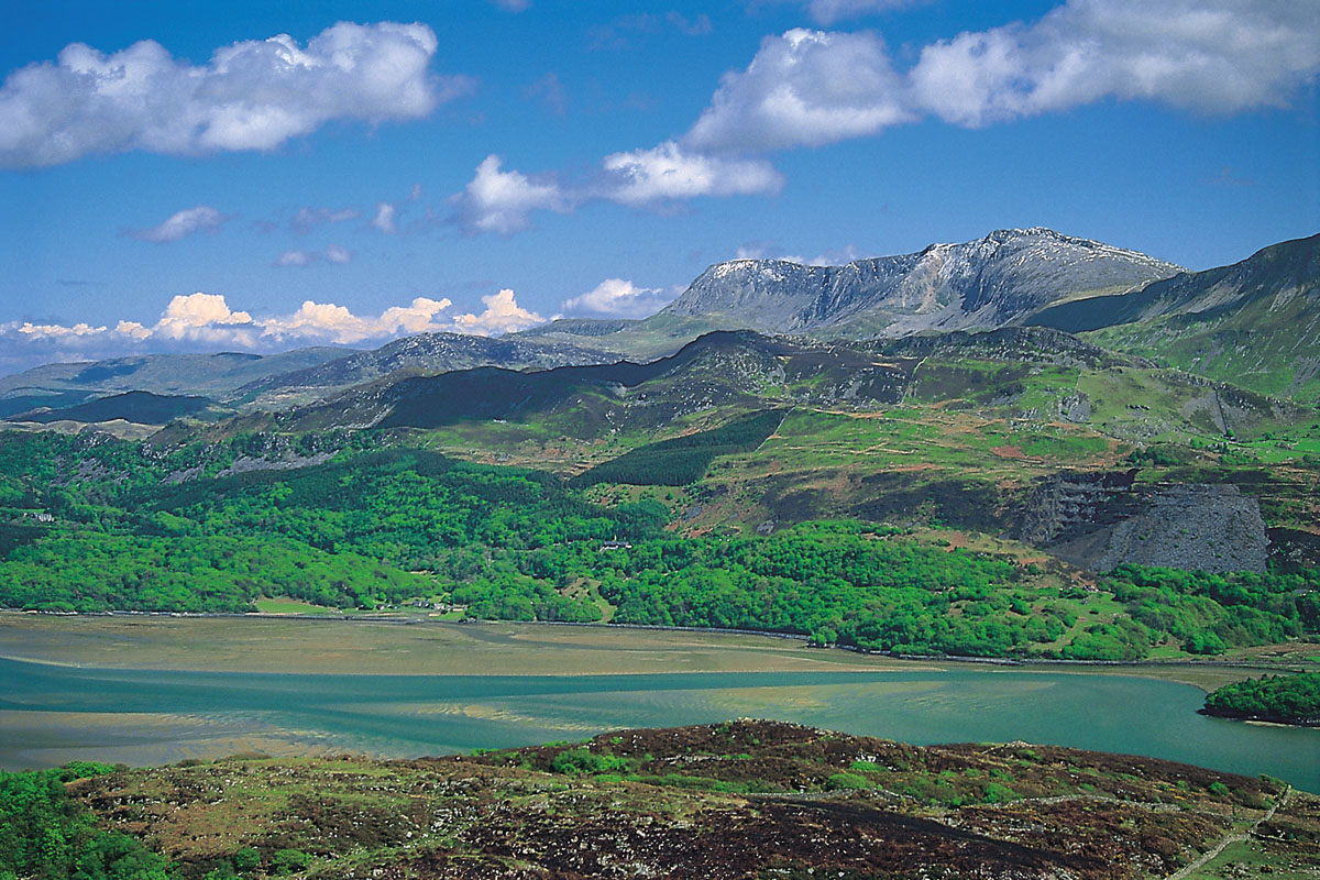 Cadair Idris and the Mawddach Estuary