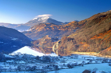 Moel Hebog and Llyn Gwynant