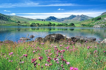 The Snowdon Horseshoe from Llynnau Mymbyr