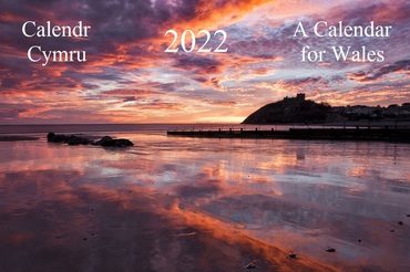 4 x 2022 Wales Calendars with all-board envelopes