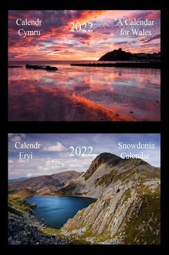 2 x 2022 Snowdonia Calendars & 2 x 2022 Wales Calendars
