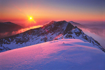 Crib Goch at sunrise