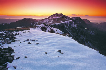 Cader Idris at dusk