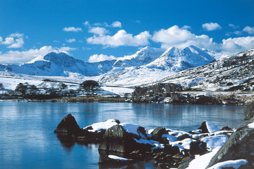 The Snowdon Horseshoe from Llynnau Mymbyr