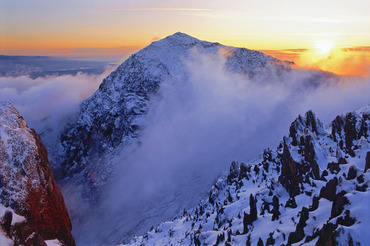 Snowdon from Crib y Ddysgl