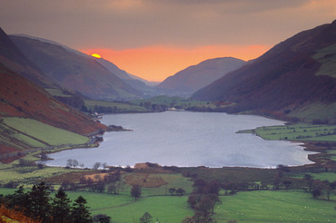 Sunset over Talyllyn