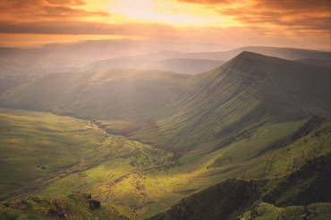 Early morning light, Pen y Fan