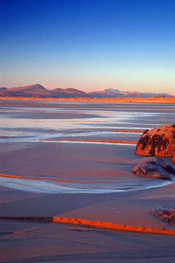 Snowdon from Harlech Beach