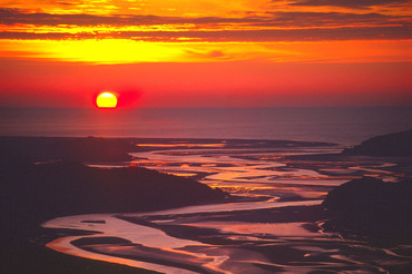 Sunset over the Mawddach Estuary