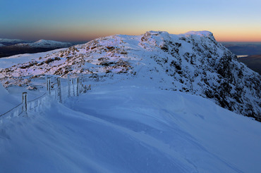 Aran Benllyn at sunset