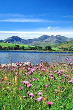 The Snowdon Horseshoe from Llynnau Mymbyr