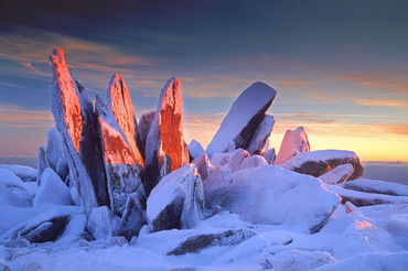 Sunrise on Glyder Fach