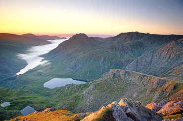 Daybreak over the Glyders