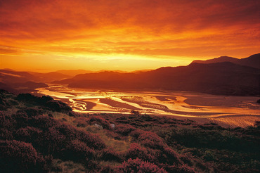 Sunrise over the Mawddach Estuary