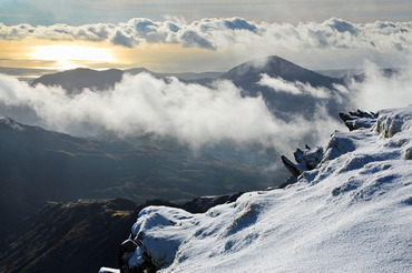 On top of the world - Snowdon summit