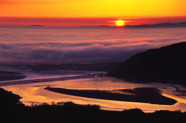 Sunset over Barmouth