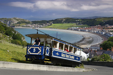 The Great Orme Tramway and Llandudno